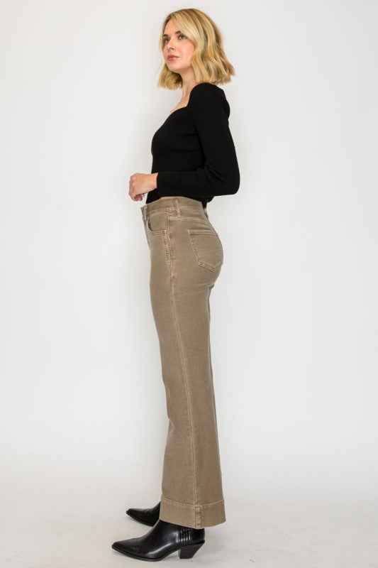 TUMMY CONTROL HIGH RISE HOLLY FLARE PANTS