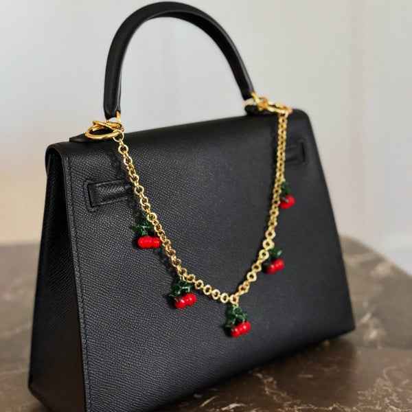 Sweet Cherry Drops Bag Charm