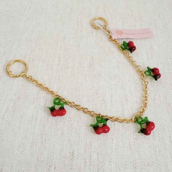 Sweet Cherry Drops Bag Charm