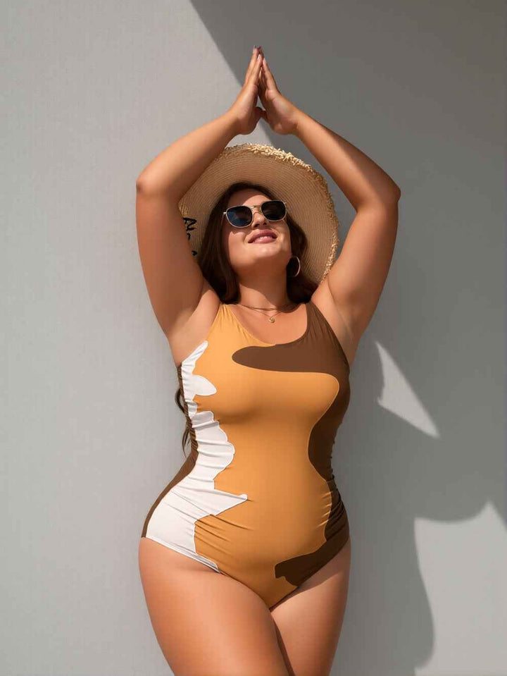Women's One-piece Casual Swimsuit M123
